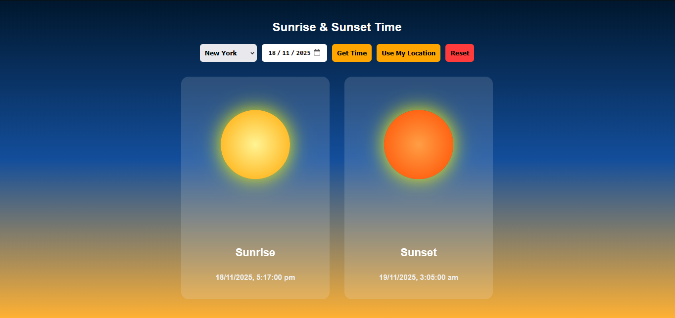 Project 1 screenshot